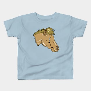 Squiggly horse Kids T-Shirt